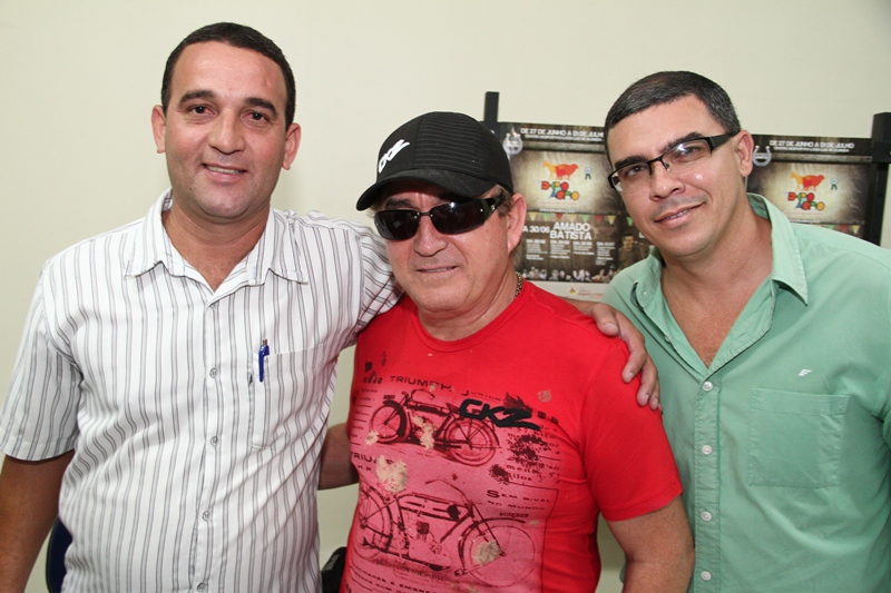 Amado Batista e Aldo Vidal - 01 de julho de 2013 - Expoagro