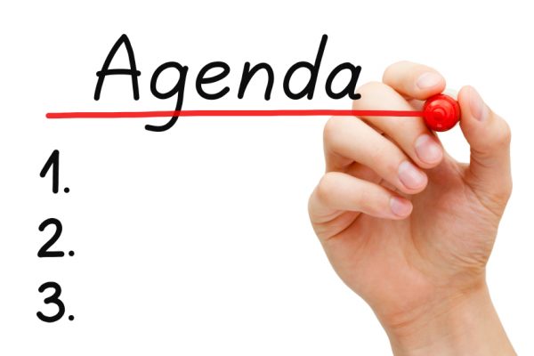 Agenda Concept