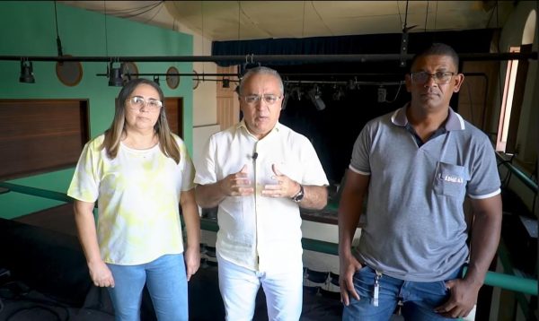 Theatro Guarany passa por revitalização em Triunfo : Nill Junior